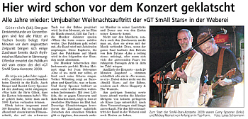 Artikel aus dem Westfalen Blatt vom 29.12.2008